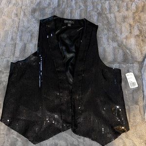 Forever 21 Sequin Vest, Brand New!